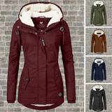 Charlotte | Hooded Winter Coat with Functional Pockets