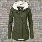 Charlotte | Hooded Winter Coat with Functional Pockets