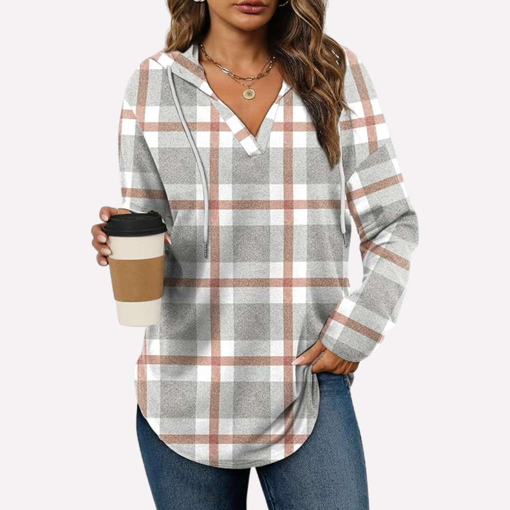 Bella | Relaxed Hooded Pullover with Kangaroo Pocket