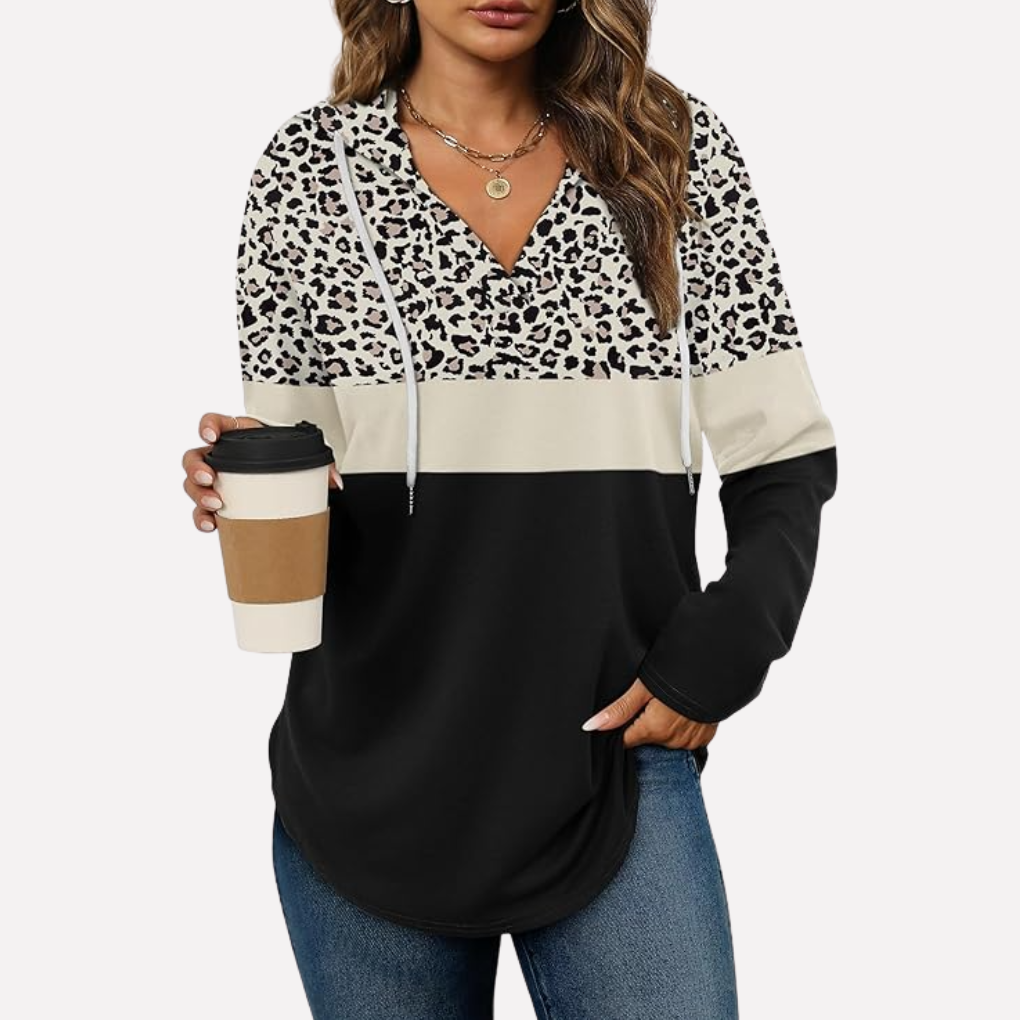 Bella | Relaxed Hooded Pullover with Kangaroo Pocket