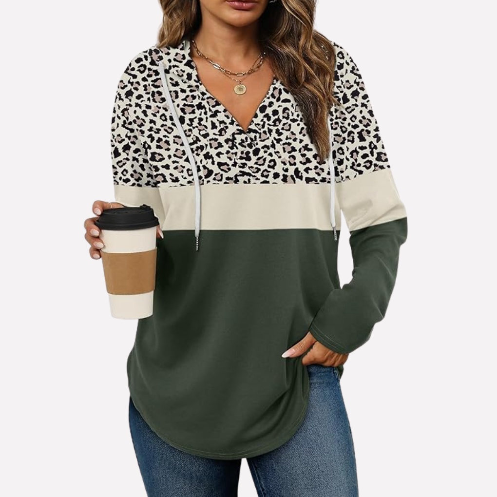 Bella | Relaxed Hooded Pullover with Kangaroo Pocket