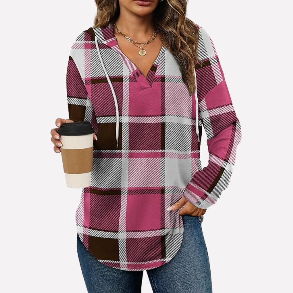 Bella | Relaxed Hooded Pullover with Kangaroo Pocket