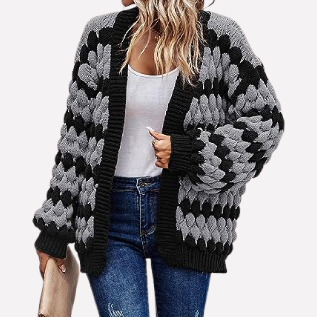 Elise | Open-Front Knit Cardigan