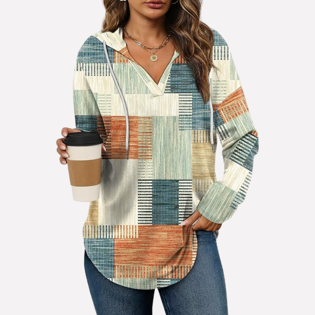 Bella | Relaxed Hooded Pullover with Kangaroo Pocket