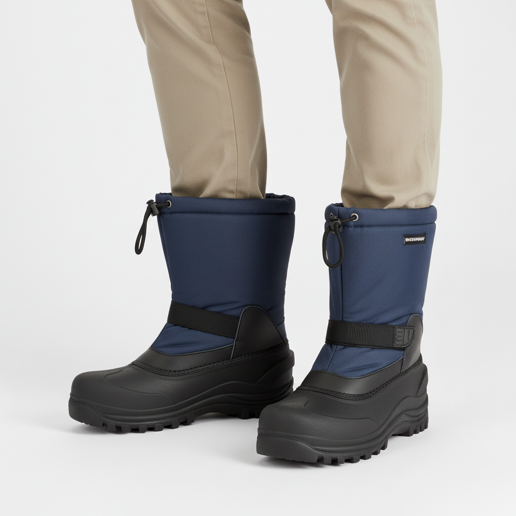 Nico | Quilted Waterproof Winter Boots for Men