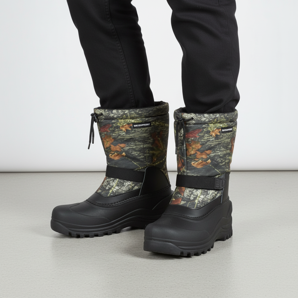 Nico | Quilted Waterproof Winter Boots for Men