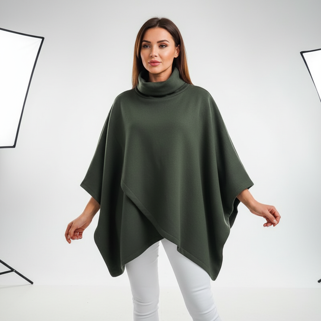Josette | Cozy Oversized Poncho Sweater