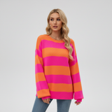 Zaria | Striped Knit Cardigan for Women