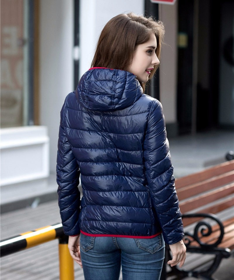Wren | Stylish Reversible Quilted Down Jacket