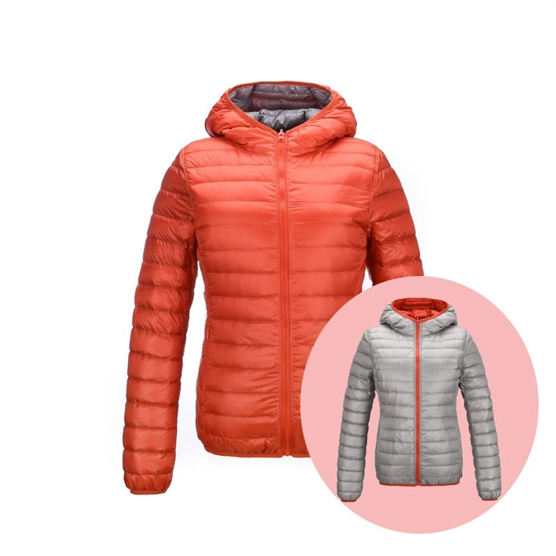 Wren | Stylish Reversible Quilted Down Jacket