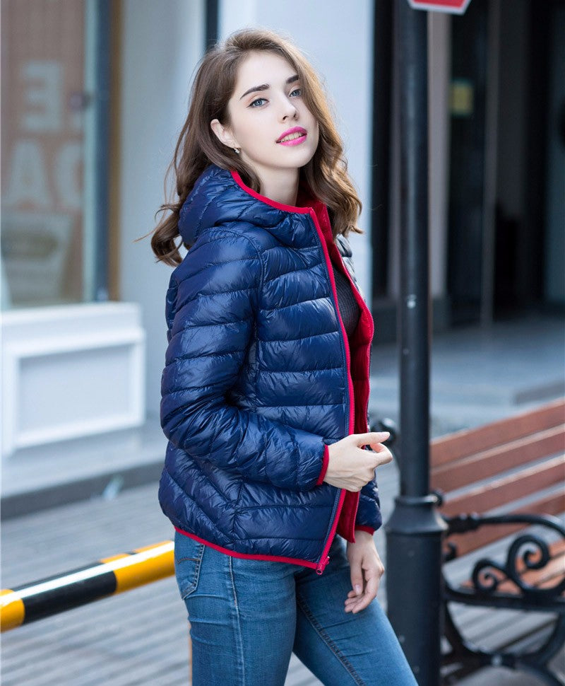 Wren | Stylish Reversible Quilted Down Jacket