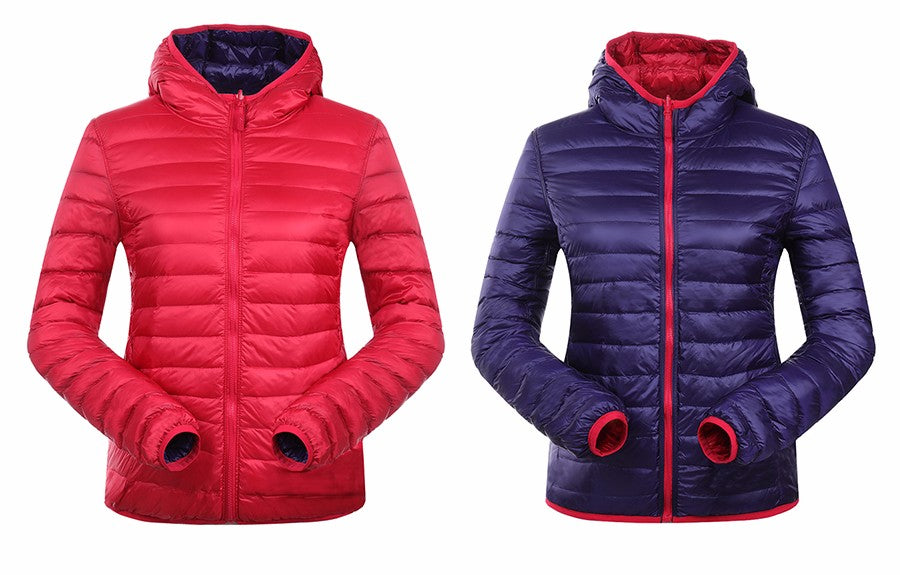 Wren | Stylish Reversible Quilted Down Jacket