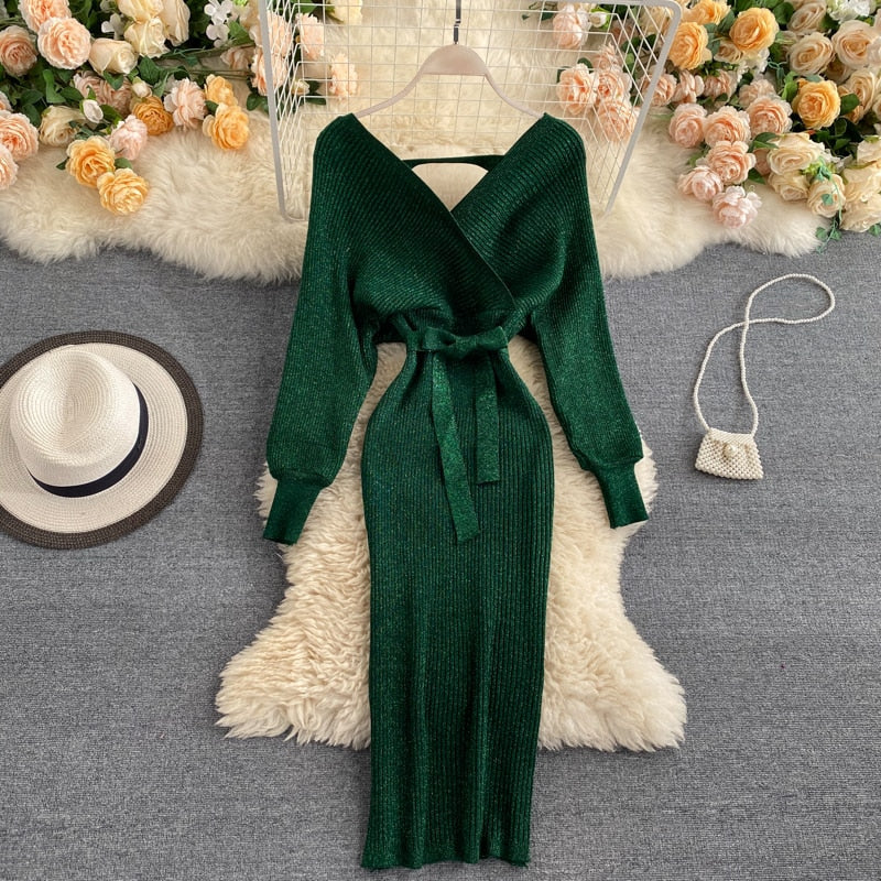 Maeve | Elegant Knit Dress for Women