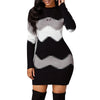 Camille | Stylish Color-Block Knit Dress for Women