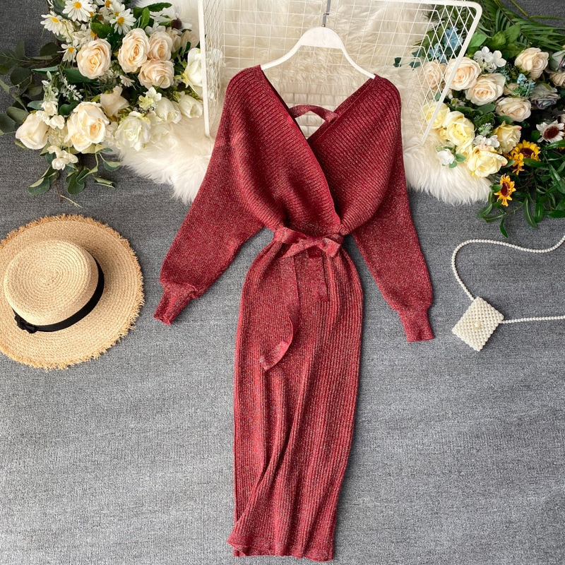 Maeve | Elegant Knit Dress for Women