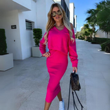 Bridget | Stylish Two-Piece Set with Sweatshirt & Dress