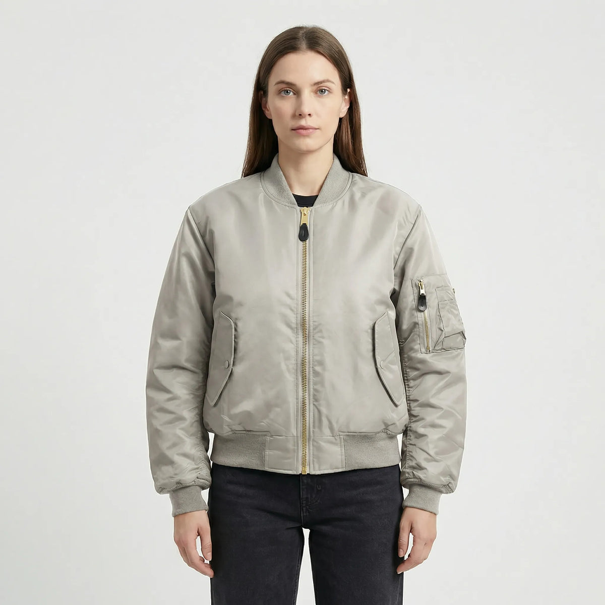 Beatrice | Classic Quilted Bomber Jacket