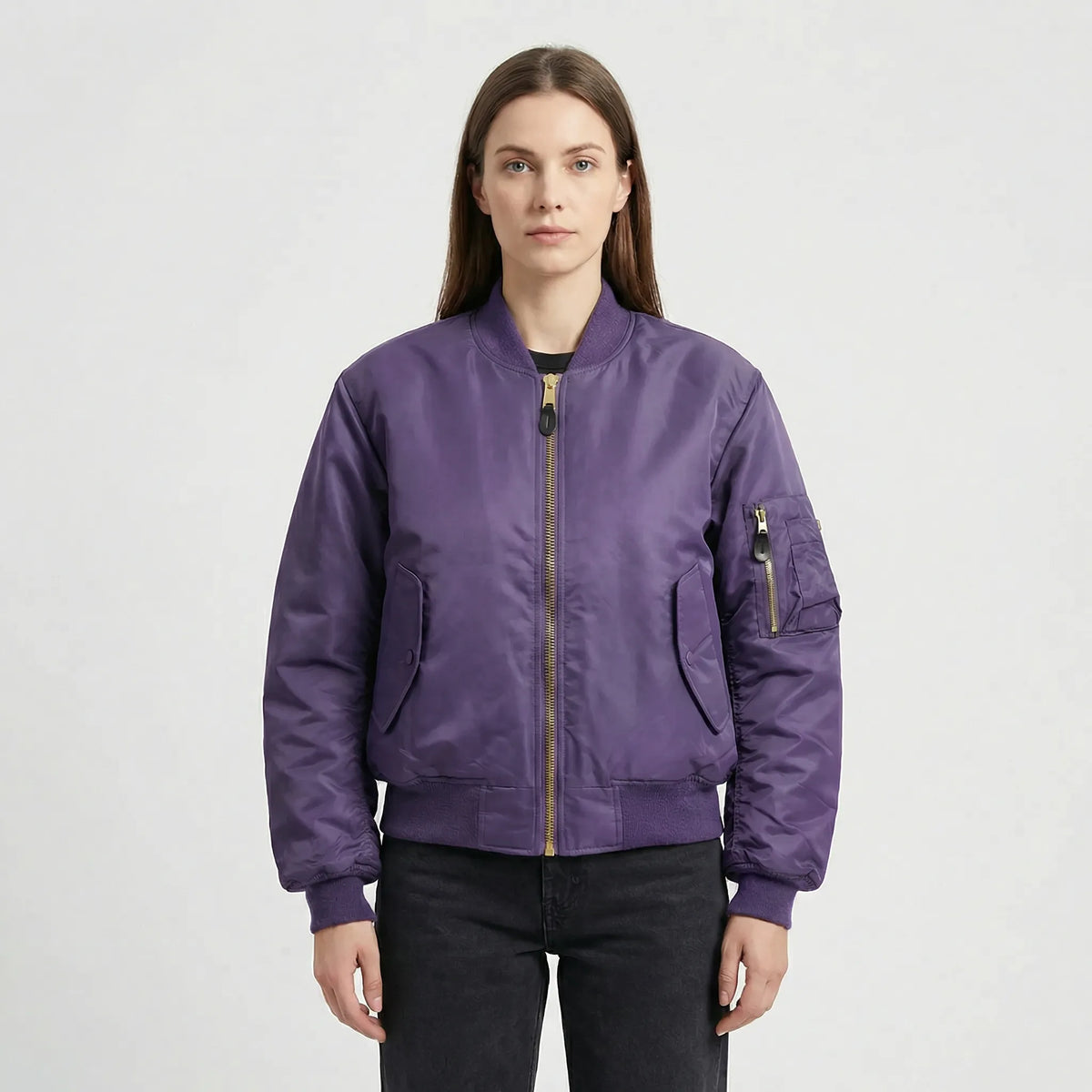 Beatrice | Classic Quilted Bomber Jacket