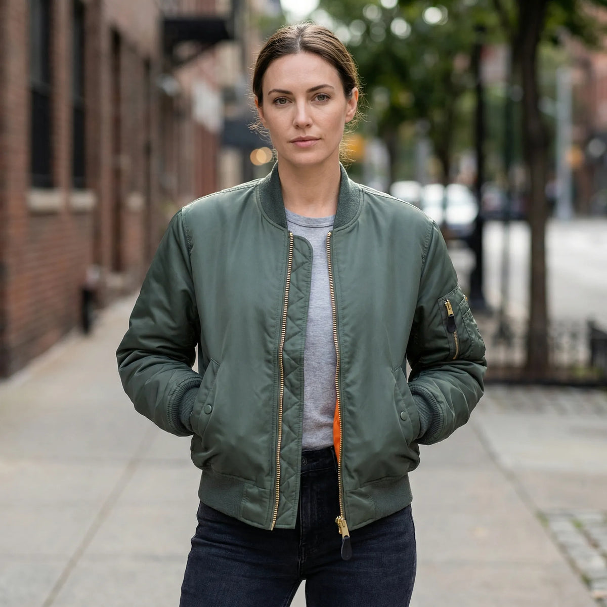 Beatrice | Classic Quilted Bomber Jacket