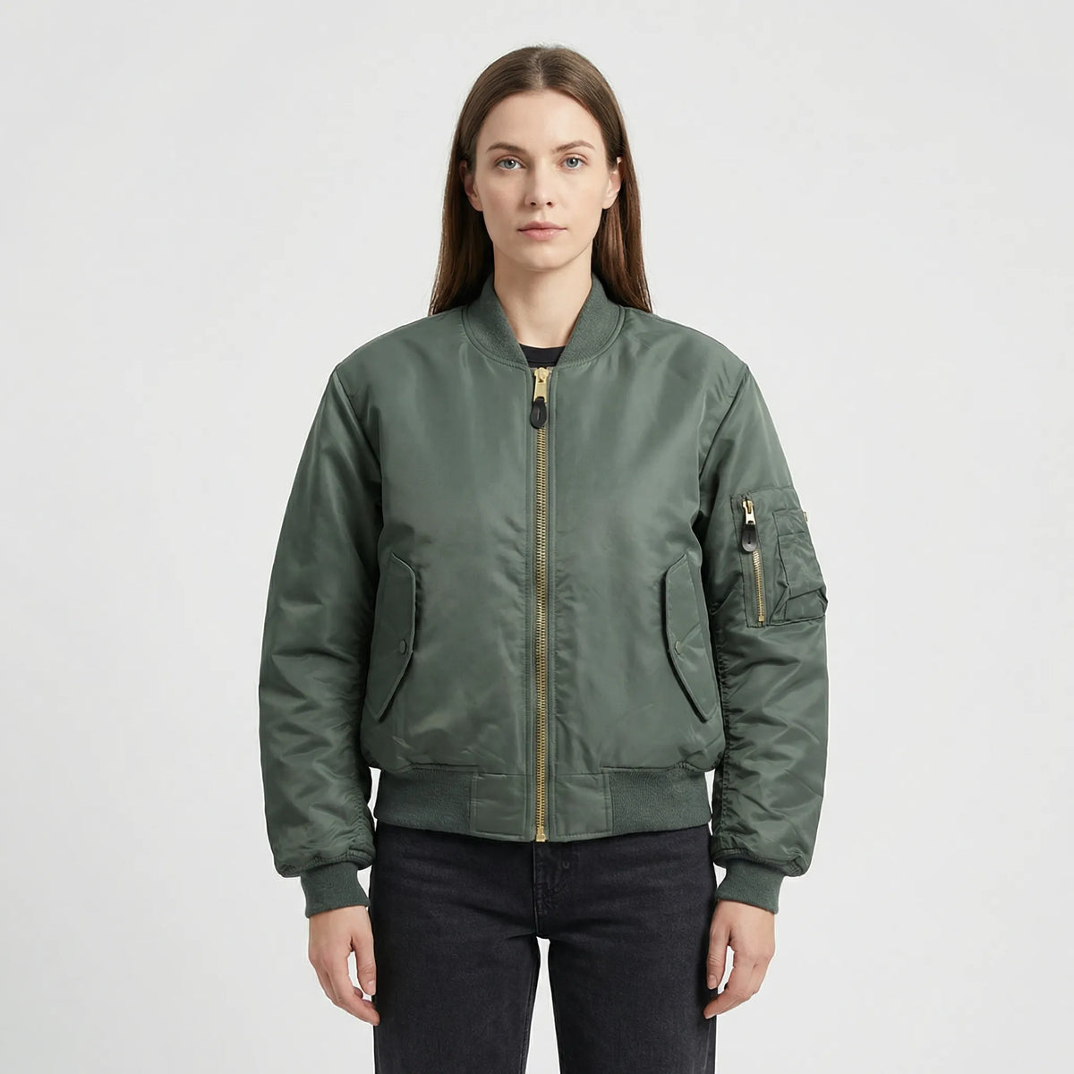 Beatrice | Classic Quilted Bomber Jacket