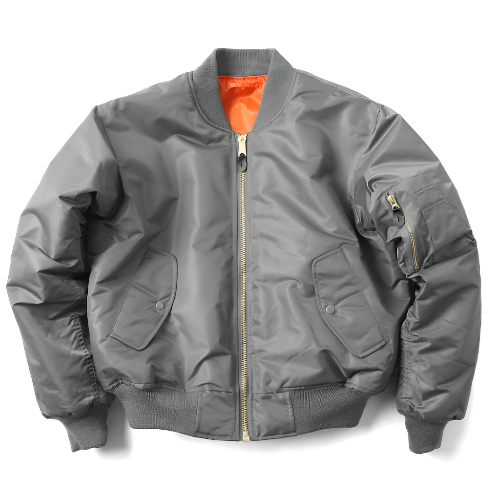 Lucas | Classic Bomber Jacket with Zip Closure