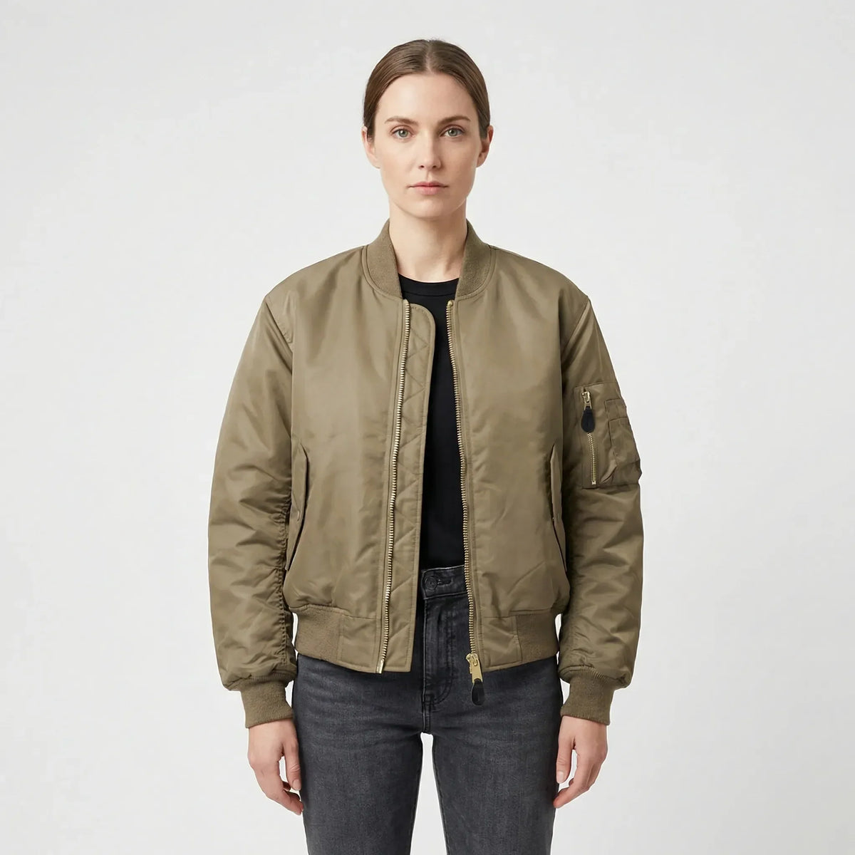 Beatrice | Classic Quilted Bomber Jacket