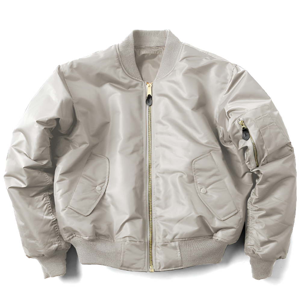 Lucas | Classic Bomber Jacket with Zip Closure