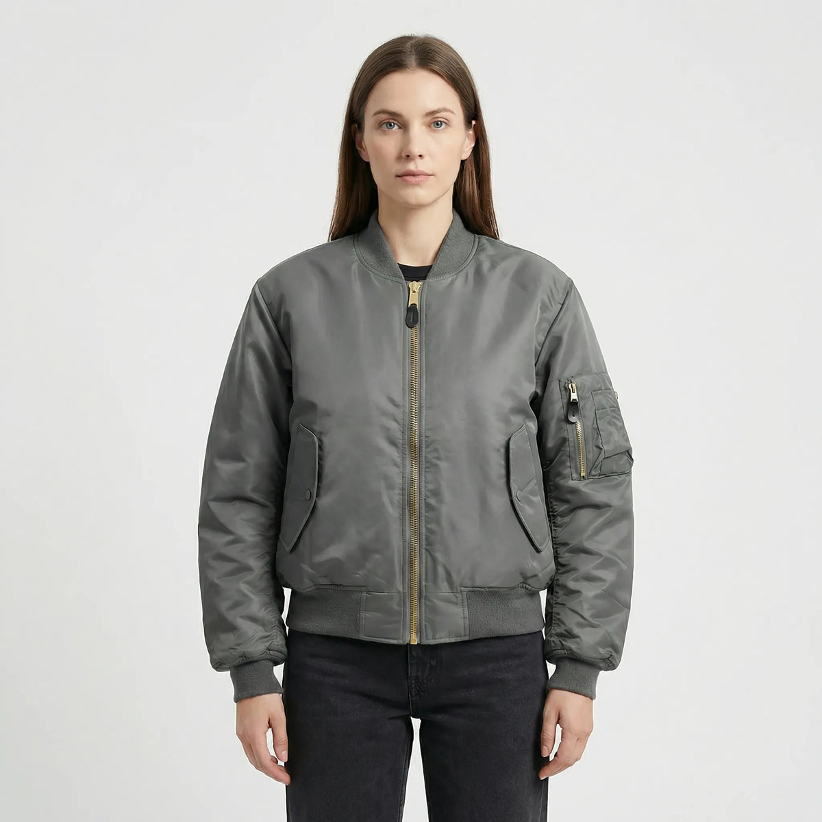 Beatrice | Classic Quilted Bomber Jacket
