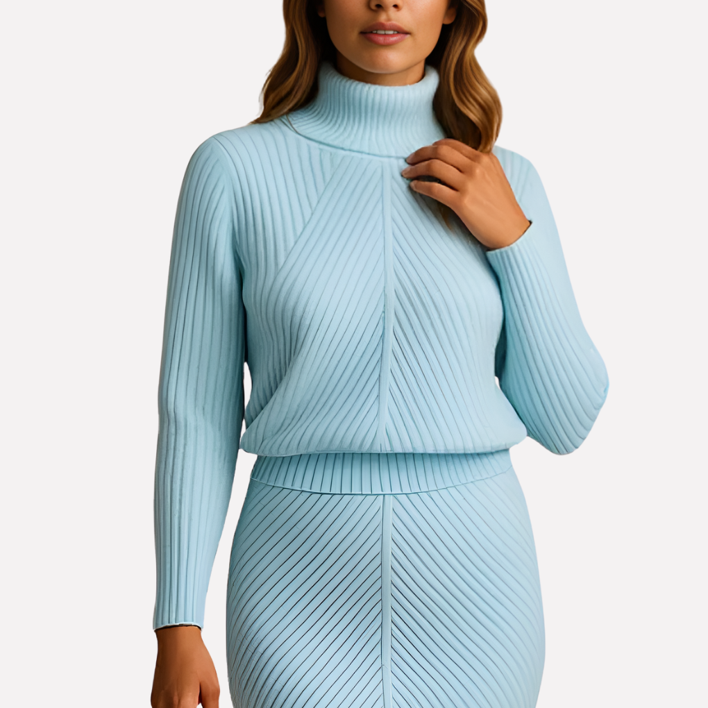 Freya | Long-Sleeve Midi Winter Dress