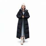 Danielle | Long Hooded Down Jacket