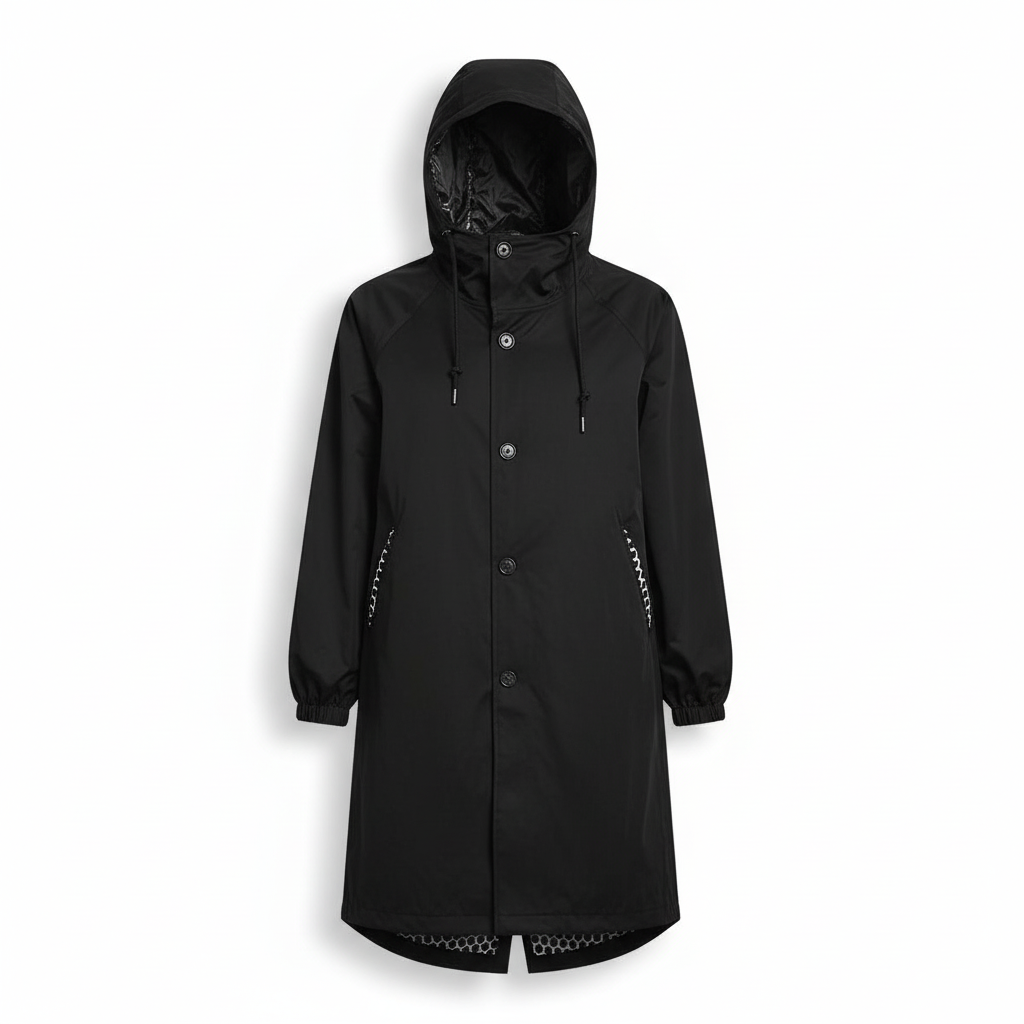 Ruth | Lightweight Water-Repellent Hooded Rain Jacket