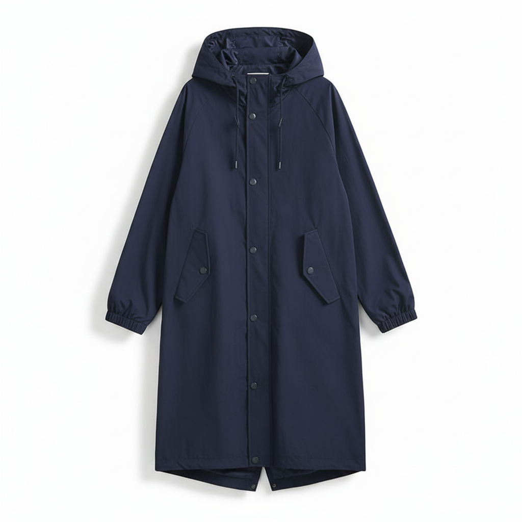 Ruth | Lightweight Water-Repellent Hooded Rain Jacket