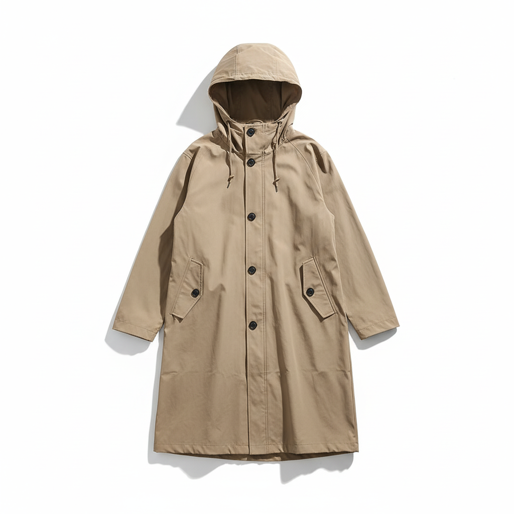Ruth | Lightweight Water-Repellent Hooded Rain Jacket