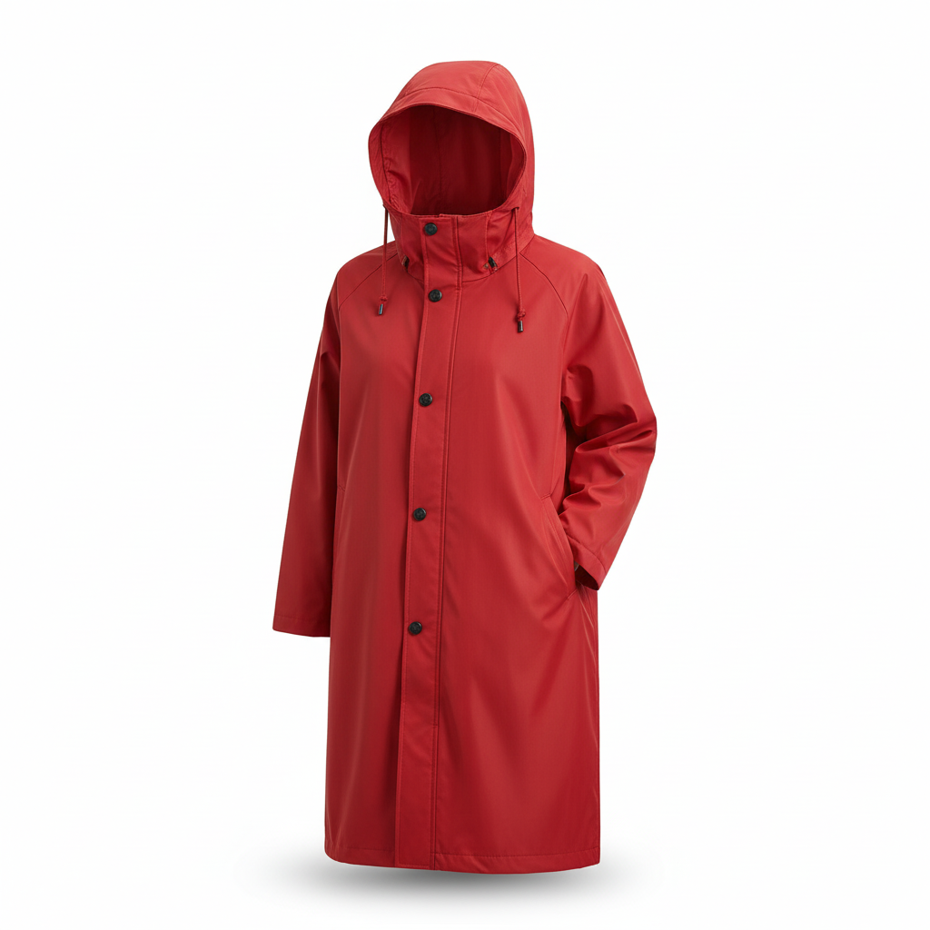 Ruth | Lightweight Water-Repellent Hooded Rain Jacket