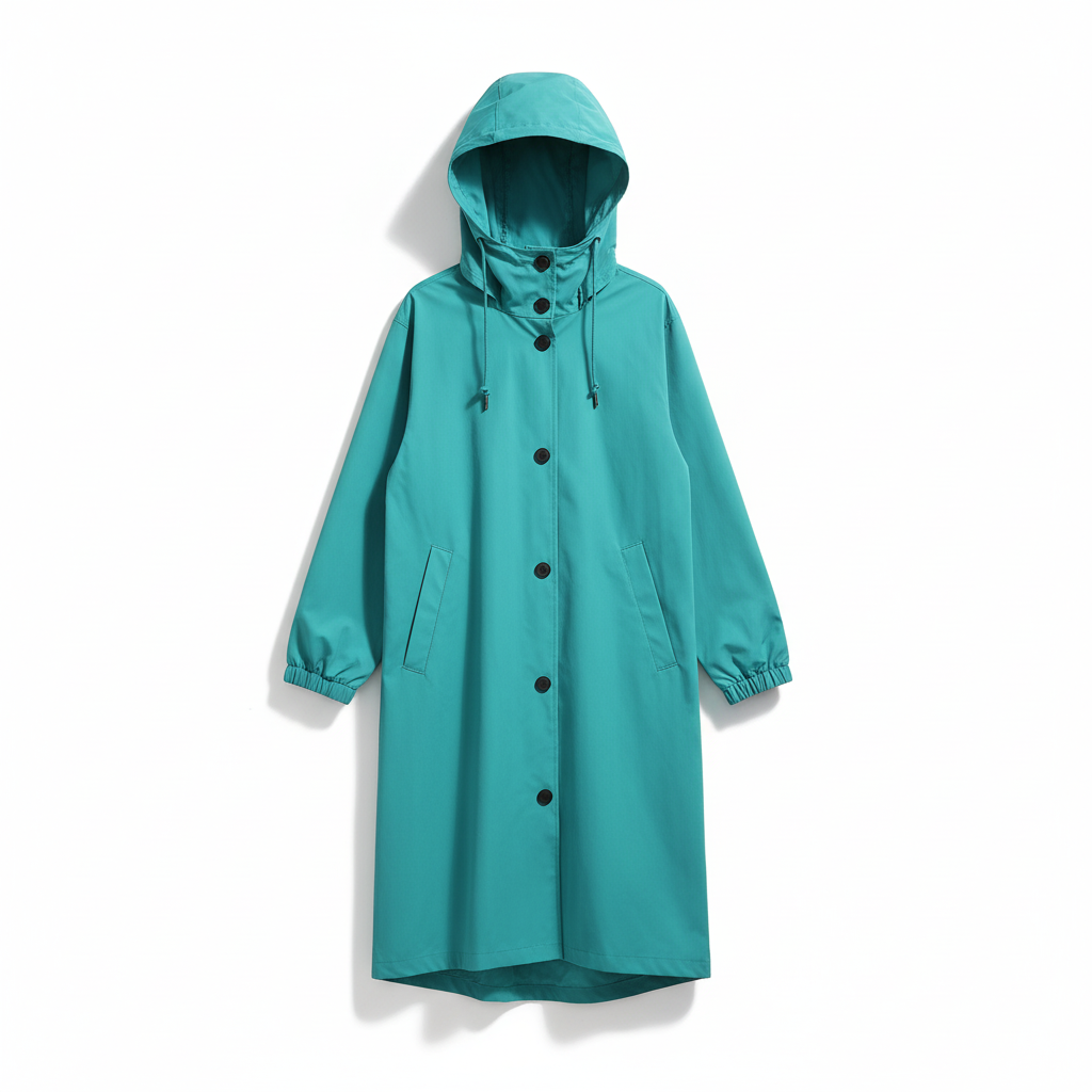 Ruth | Lightweight Water-Repellent Hooded Rain Jacket