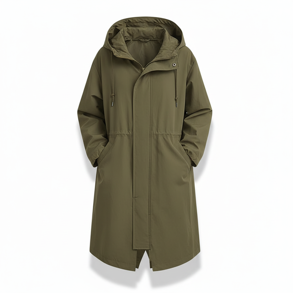 Ruth | Lightweight Water-Repellent Hooded Rain Jacket