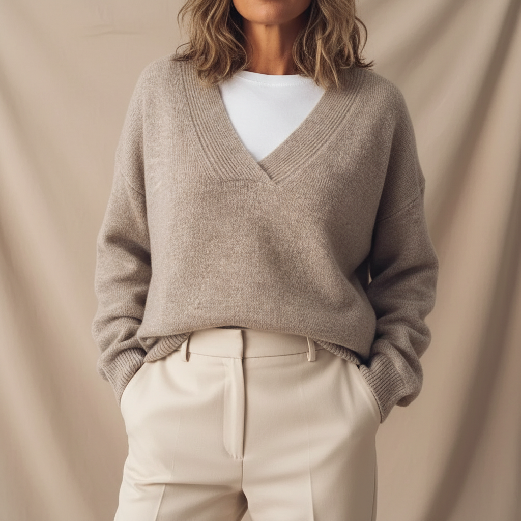 Jennifer | Loose-Fit Knit Sweater for Women