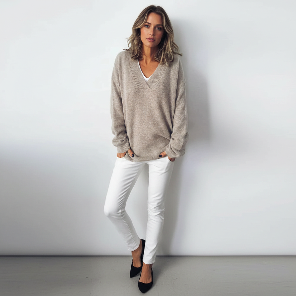Jennifer | Loose-Fit Knit Sweater for Women