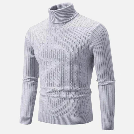 Daphne | Men’s High-Neck Knit Sweater