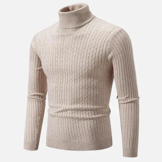 Daphne | Men’s High-Neck Knit Sweater