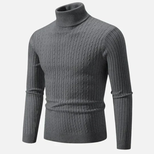 Daphne | Men’s High-Neck Knit Sweater