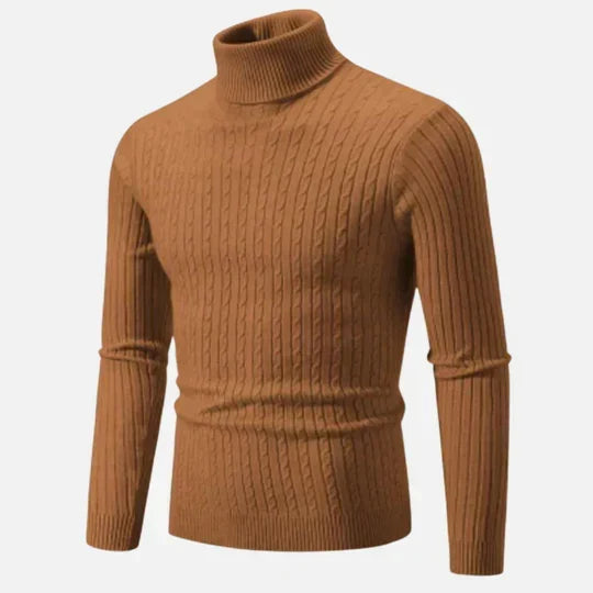 Daphne | Men’s High-Neck Knit Sweater