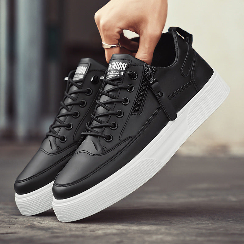 Stratford Leather Sneakers - Threadford