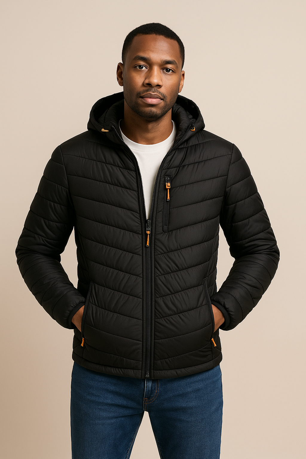 Harrison | Men's Hooded Quilted Puffer Jacket