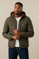 Harrison | Men's Hooded Quilted Puffer Jacket