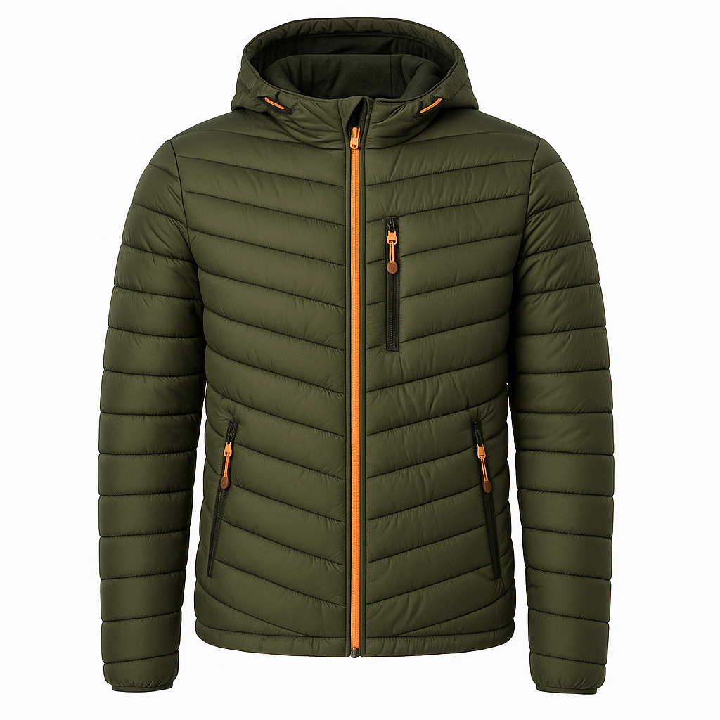 Harrison | Men's Hooded Quilted Puffer Jacket