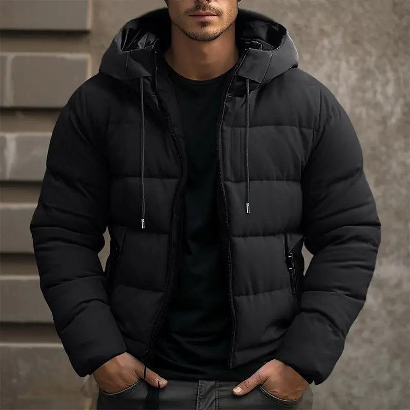 Caleb | Men's Quilted Puffer Winter Jacket
