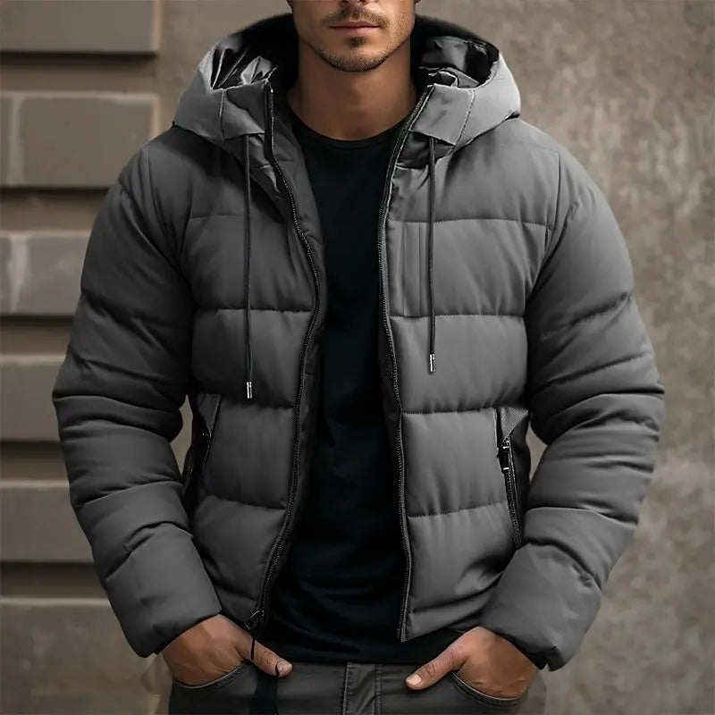 Caleb | Men's Quilted Puffer Winter Jacket