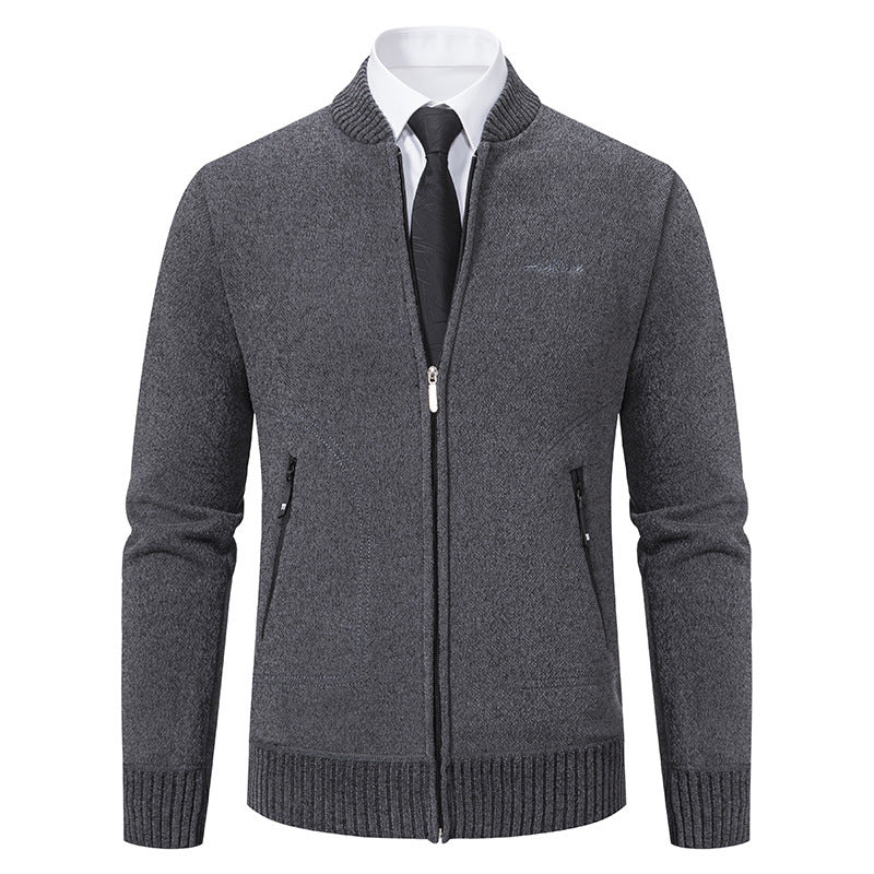 Alexander | Full-Zip Business Knit Cardigan for Men
