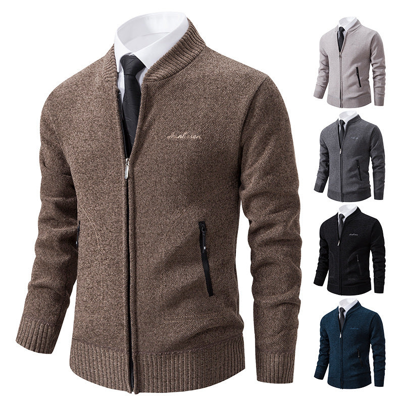 Alexander | Full-Zip Business Knit Cardigan for Men